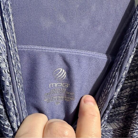 MPG Purple and Gray Sleeveless Tank Top Dress (1035) - Picture 3 of 4